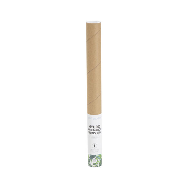 Rollo de papel para transferencia en hydro sublimación (Hojas tropicales verde 38cm x 1220cm) - Image 5