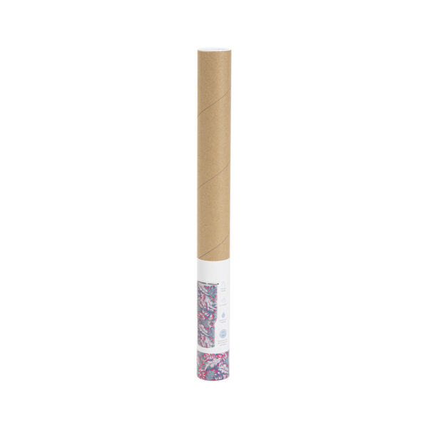 Rollo de papel para transferencia en hydro sublimación (Hojas tropicales azul y rojo 38cm x 1220cm) - Image 6