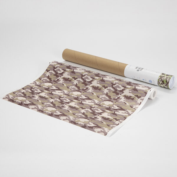 Rollo de papel para transferencia en hydro sublimación (Hojas tropicales Verde Camuflajeado 38cm x 1220cm) - Image 2