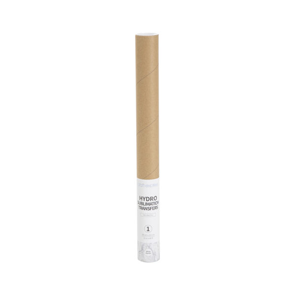 Rollo de papel para transferencia en hydro sublimación (Hojas blanco marmoleado 38cm x 1220cm) - Image 6