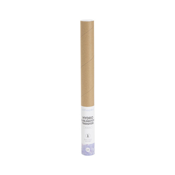 Rollo de papel para transferencia en hydro sublimación (Púrpura marmoleado 38cm x 1220cm) - Image 5
