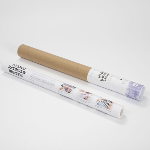 Rollo de papel para transferencia en hydro sublimación (Púrpura marmoleado 38cm x 1220cm) - Image 3