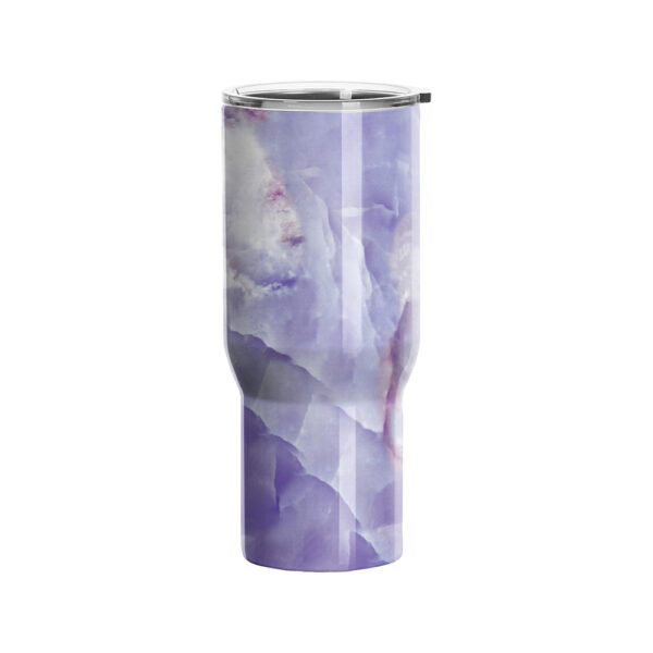 Rollo de papel para transferencia en hydro sublimación (Púrpura marmoleado 38cm x 1220cm) - Image 7