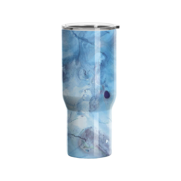Rollo de papel para transferencia en hydro sublimación (Azul marmoleado 38cm x 1220cm) - Image 7