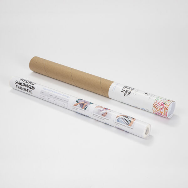 Rollo de papel para transferencia en hydro sublimación (Zebra arcoiris  38cm x 1220cm) - Image 3