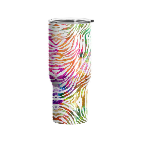 Rollo de papel para transferencia en hydro sublimación (Zebra arcoiris  38cm x 1220cm) - Image 7