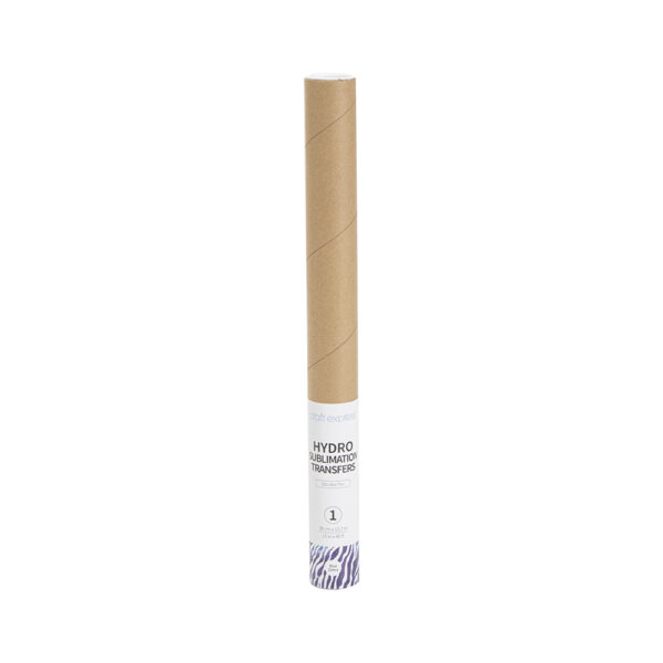 Rollo de papel para transferencia en hydro sublimación (Zebra azul 38cm x 1220cm) - Image 6