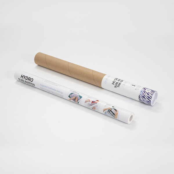 Rollo de papel para transferencia en hydro sublimación (Zebra azul 38cm x 1220cm) - Image 3