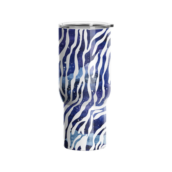 Rollo de papel para transferencia en hydro sublimación (Zebra azul 38cm x 1220cm) - Image 7