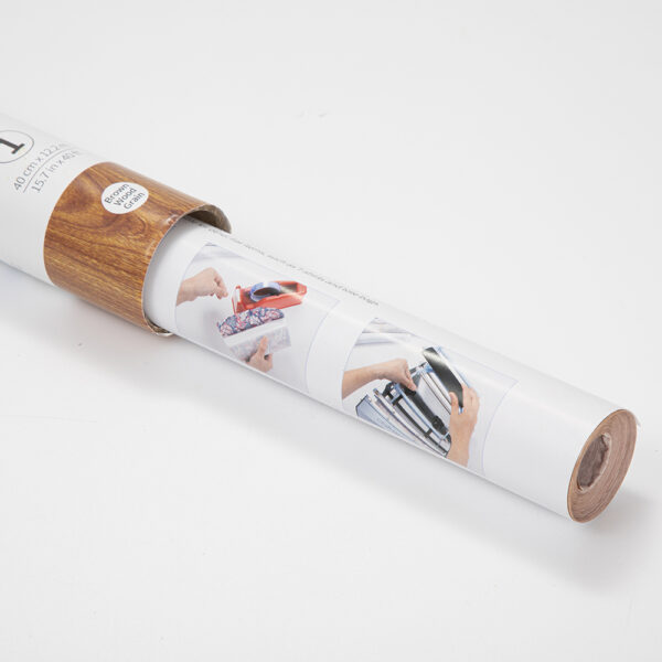 Rollo de papel para transferencia en hydro sublimación (Textura de madera marrón 38cm x 1220cm) - Image 4