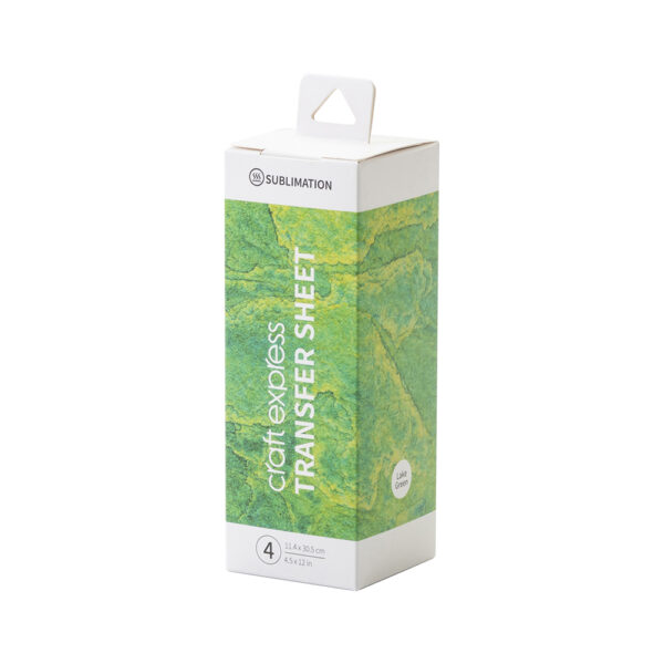 Papel de Sublimación para corte Craft Express (Lago verde) 11.4cm x 30.5cm / 4 pzas - Image 7