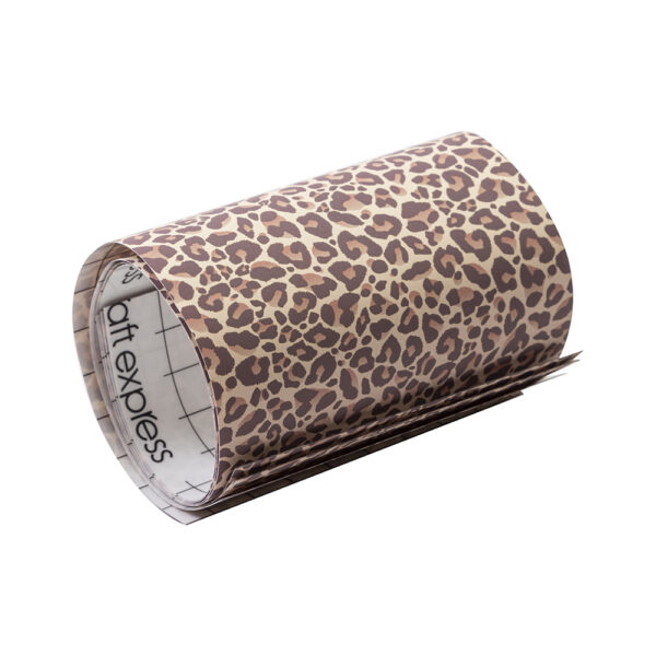 Papel de Sublimación para corte Craft Express (Leopardo) 11.4cm x 30.5cm / 4 pzas - Image 2