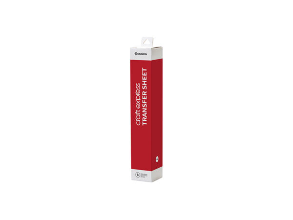 Hoja de transferencia de sublimación Craft Express 8pzas (Rojo intenso 30.5cm x 30.5cm) - Image 2